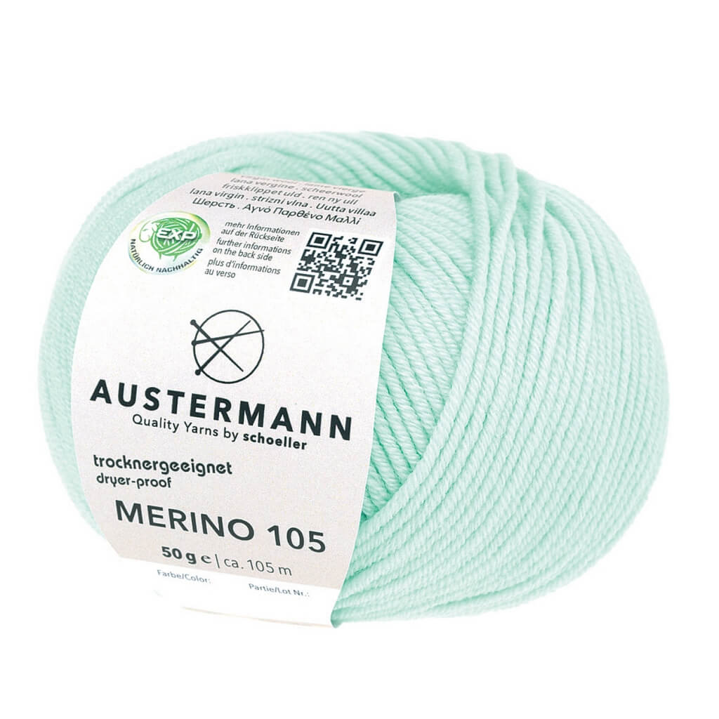 Austermann Merino 105 EXP 50g 363 - Mint Lieblingsgarn