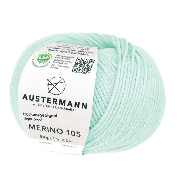 Austermann Merino 105 EXP 50g 363 - Mint Lieblingsgarn