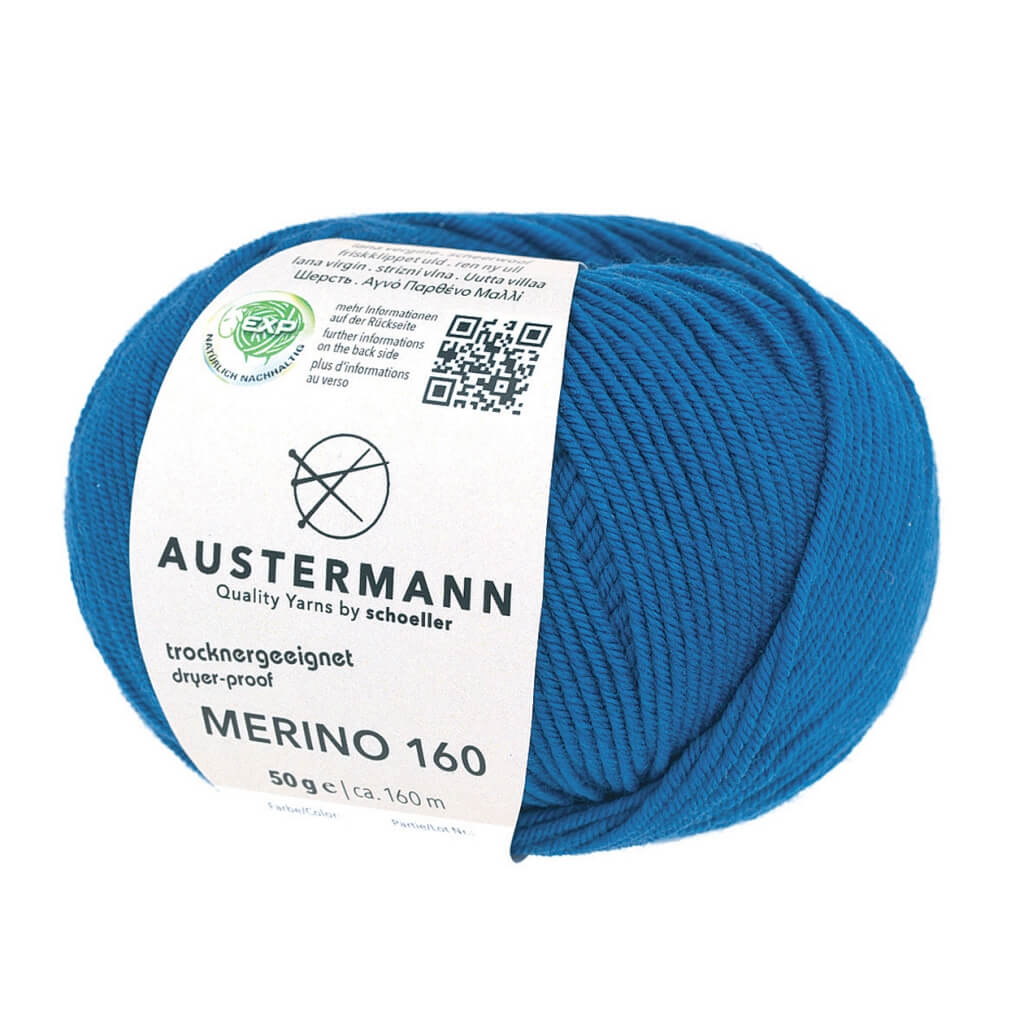Austermann Merino 160 Exp 50g 232 - Royal bei bei bei bei Lieblingsgarn