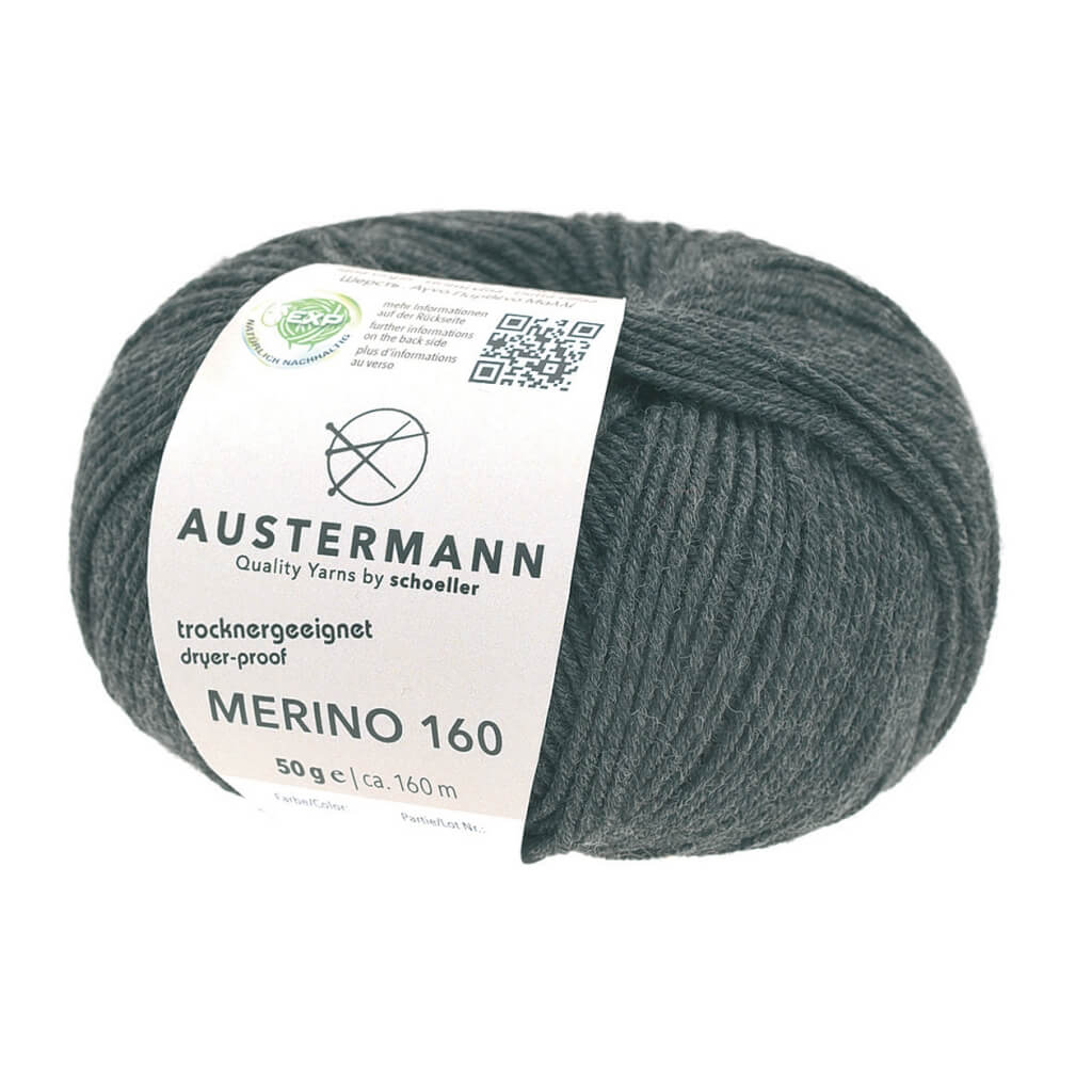 Austermann Merino 160 Exp 50g 234 - Anthrazit bei bei bei bei Lieblingsgarn