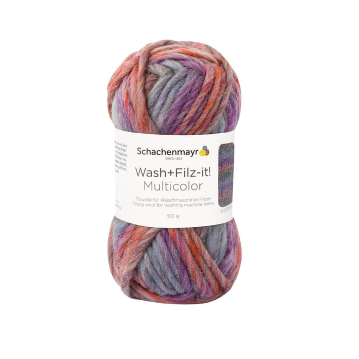 Schachenmayr Wash+Filz-it! Multicolor Filzwolle 50g 251 - Esprit Color bei bei bei bei Lieblingsgarn