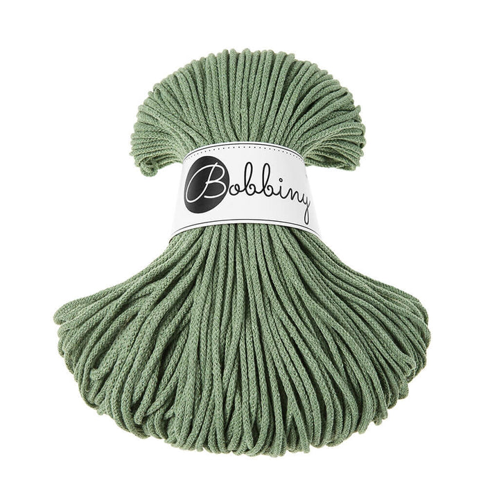 Bobbiny Kordel Junior 3mm x 100 m Eucalyptus Green Lieblingsgarn