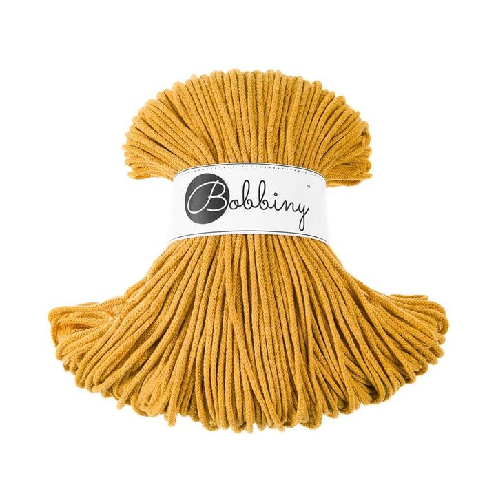 Bobbiny Kordel Junior 3mm x 100 m Mustard Lieblingsgarn