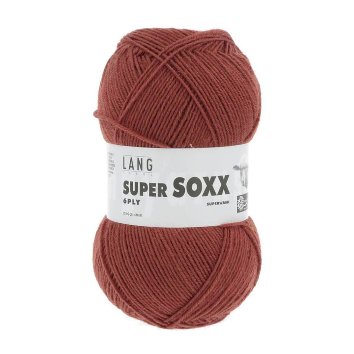 Lang Yarns Super Soxx 6-fach - 150g 907.0015 - Nougat Lieblingsgarn