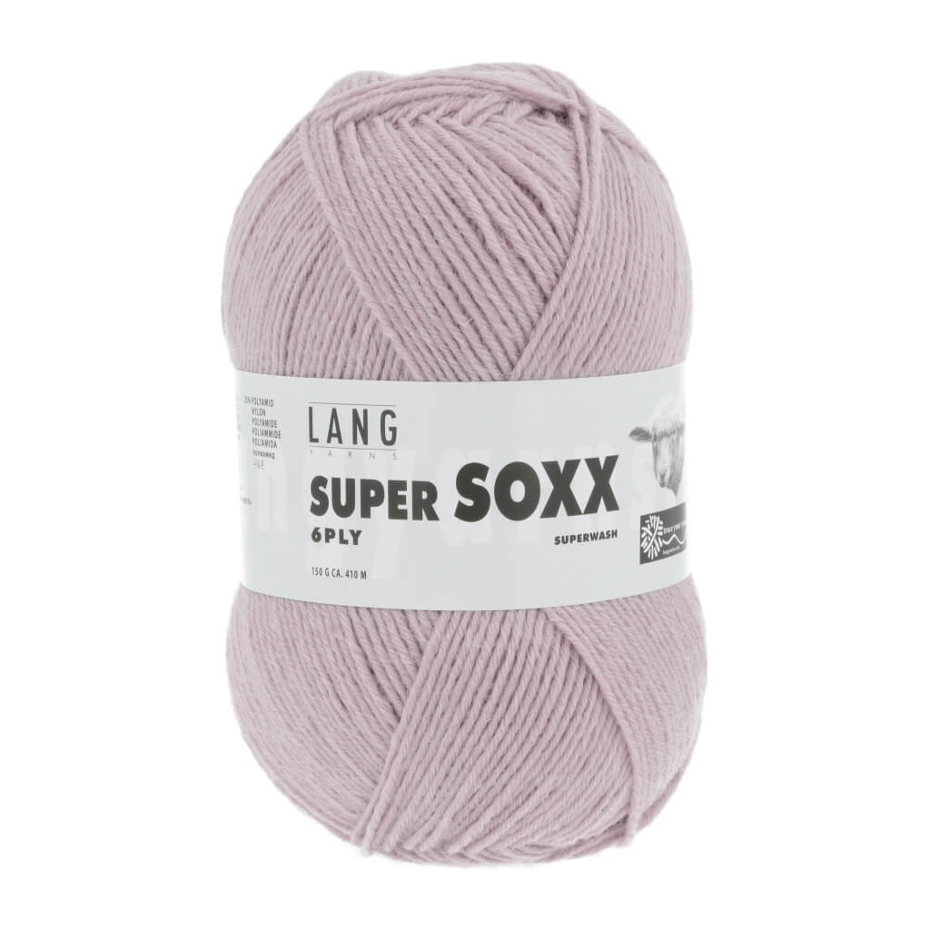 Lang Yarns Super Soxx 6-fach - 150g 907.0019 - Rosa Lieblingsgarn