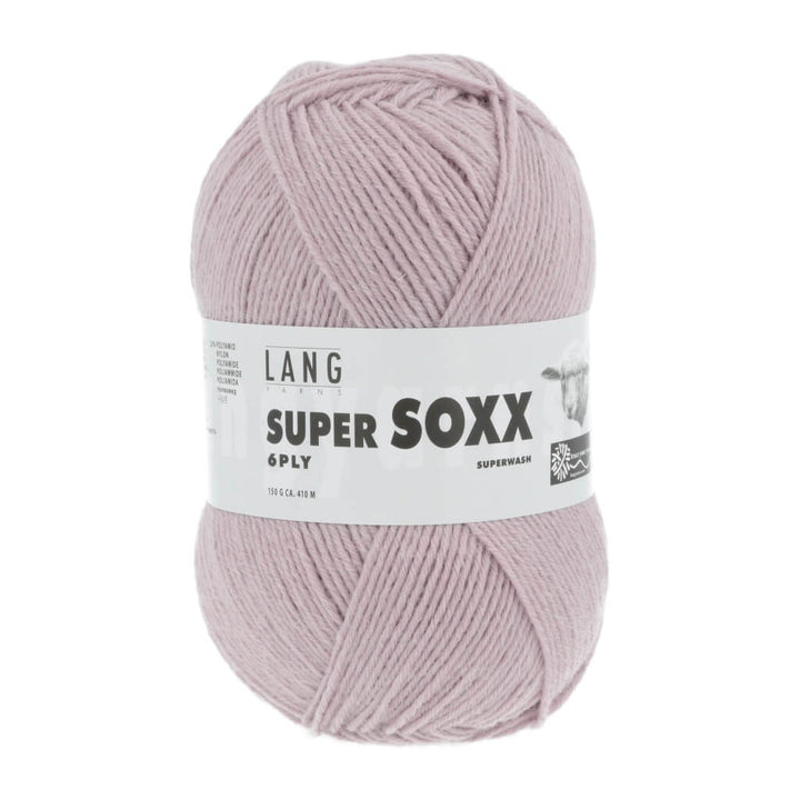 Lang Yarns Super Soxx 6-fach - 150g 907.0019 - Rosa Lieblingsgarn