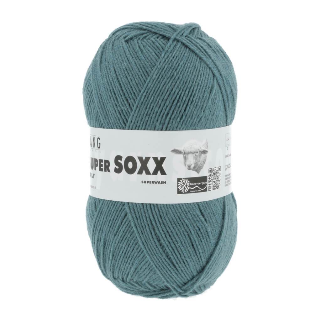 Lang Yarns Super Soxx 6-fach - 150g 907.0088 - Petrol Lieblingsgarn