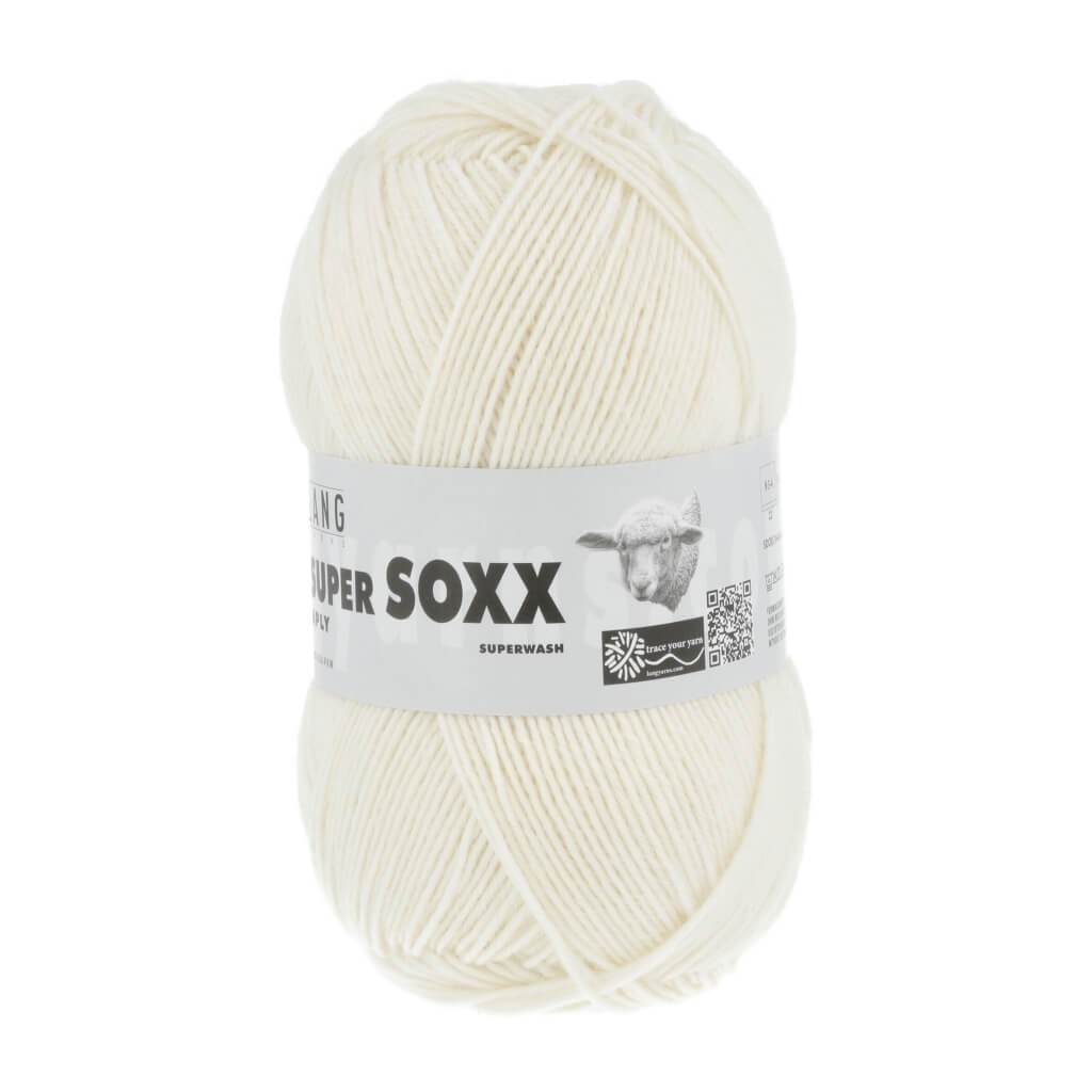 Lang Yarns Super Soxx 6-fach - 150g 907.0094 - Offwhite Lieblingsgarn