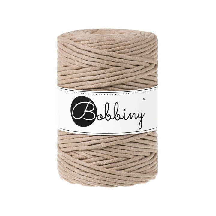 Bobbiny Makramee Garn 5 mm x 100 m Sand Lieblingsgarn