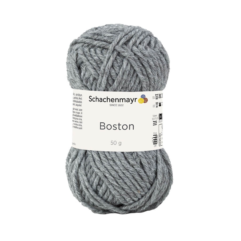 Schachenmayr Boston 92 - Mittelgrau Lieblingsgarn