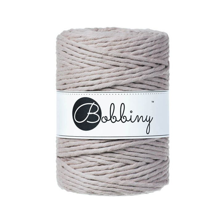 Bobbiny Makramee Garn 5 mm x 100 m Pearl Lieblingsgarn