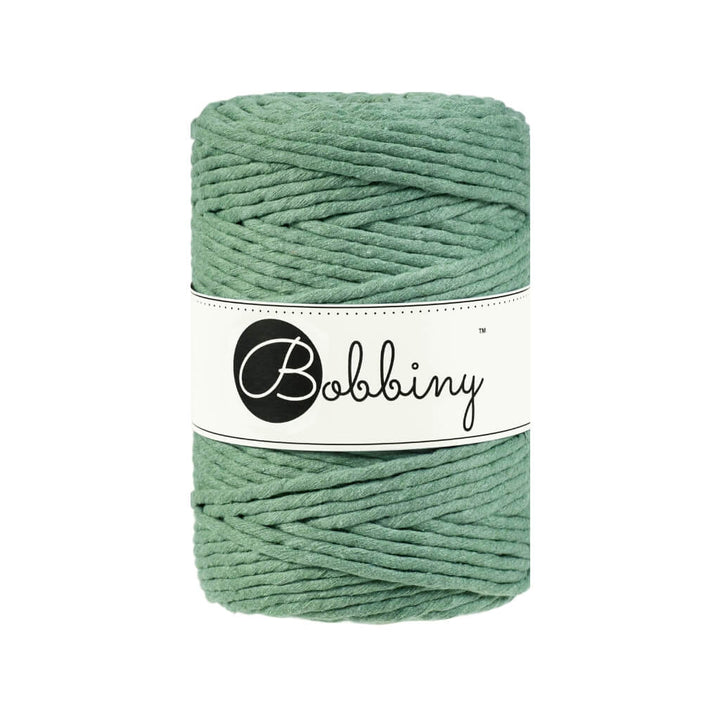 Bobbiny Makramee Garn 5 mm x 100 m Eucalyptus Green Lieblingsgarn