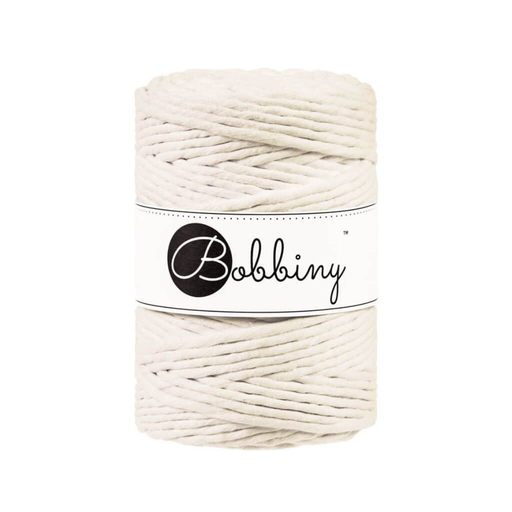 Bobbiny Makramee Garn 5 mm x 100 m Natural Lieblingsgarn