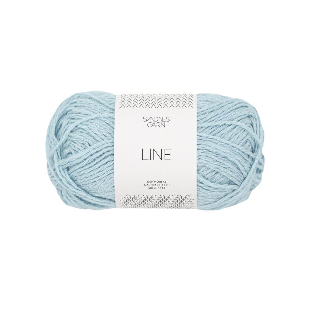 Sandnes Garn Line - 50g 5930 - Lys Blå Lieblingsgarn