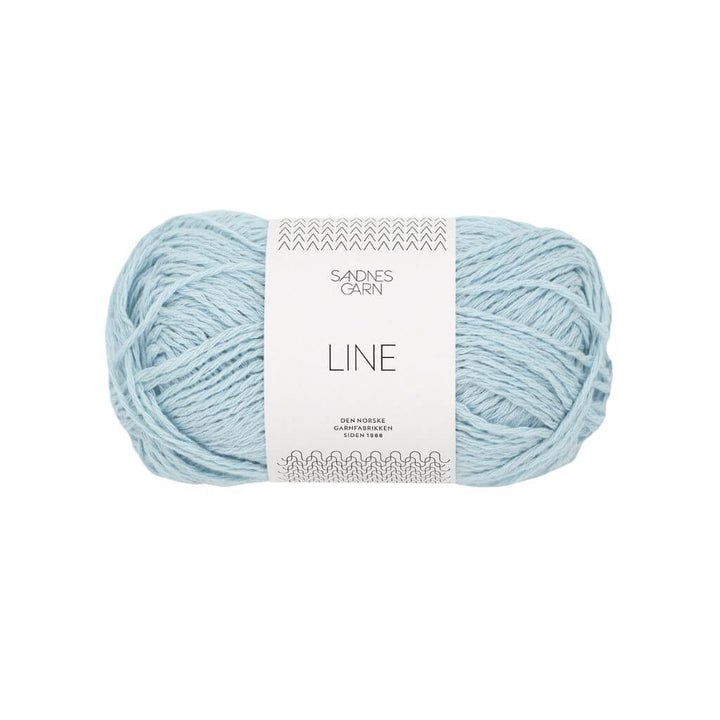 Sandnes Garn Line - 50g 5930 - Lys Blå Lieblingsgarn