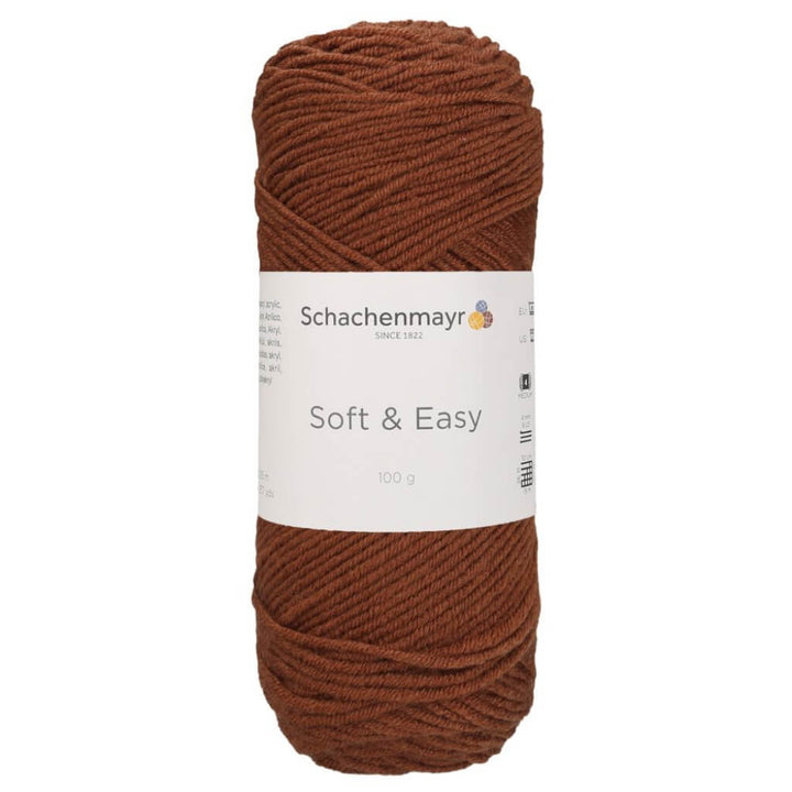 Schachenmayr Soft &amp; Easy 11 - Ziegel Lieblingsgarn