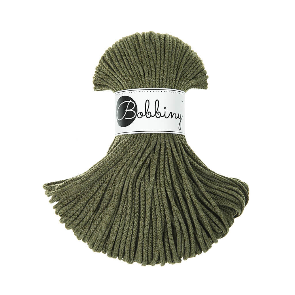 Bobbiny Kordel Junior 3mm x 100 m Avocado Lieblingsgarn