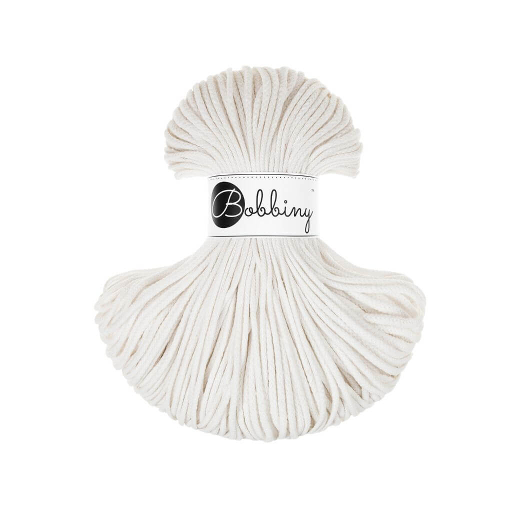 Bobbiny Kordel Junior 3mm x 100 m Off White Lieblingsgarn
