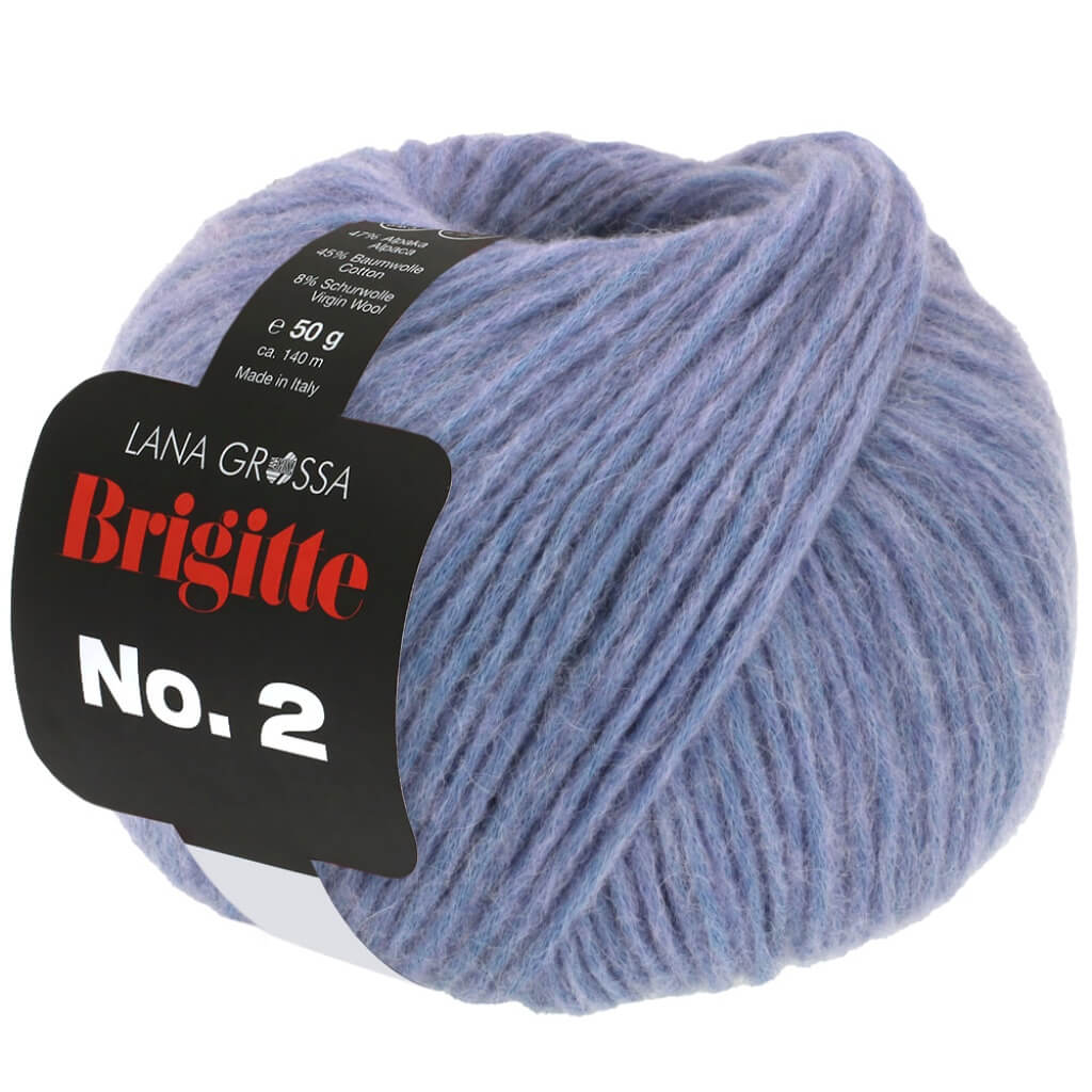Lana Grossa Brigitte No. 2 50 g 52 - Lila Lieblingsgarn
