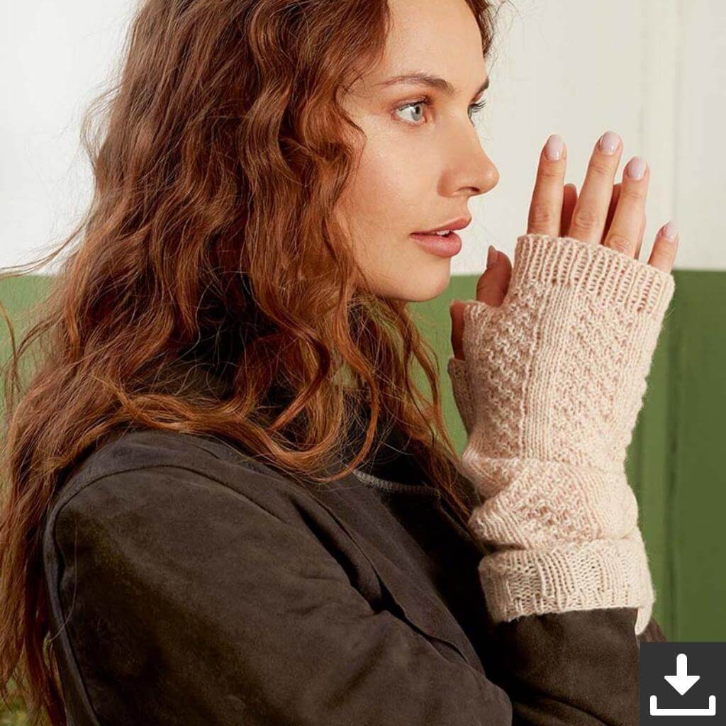 Cashmere Premium Handstulpen - Lang Yarns Modell 274-17 Lieblingsgarn