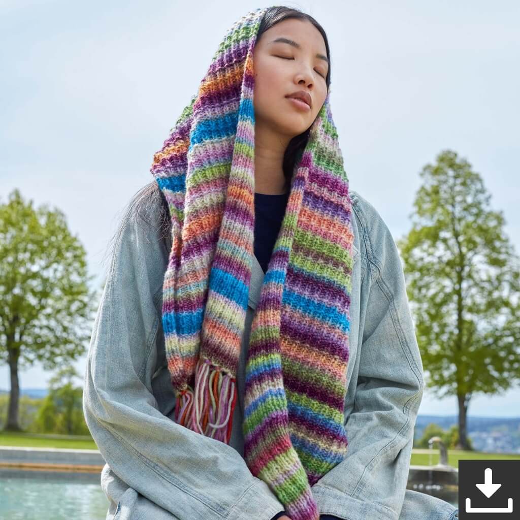 Cloud Schal - Lang Yarns Modell PTO-045_08 Lieblingsgarn