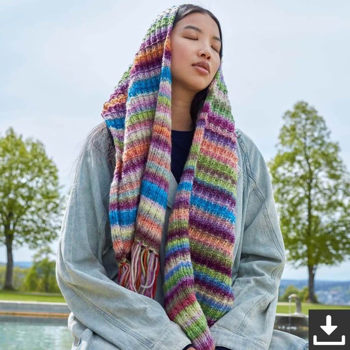 Cloud Schal - Lang Yarns Modell PTO-045_08 Lieblingsgarn