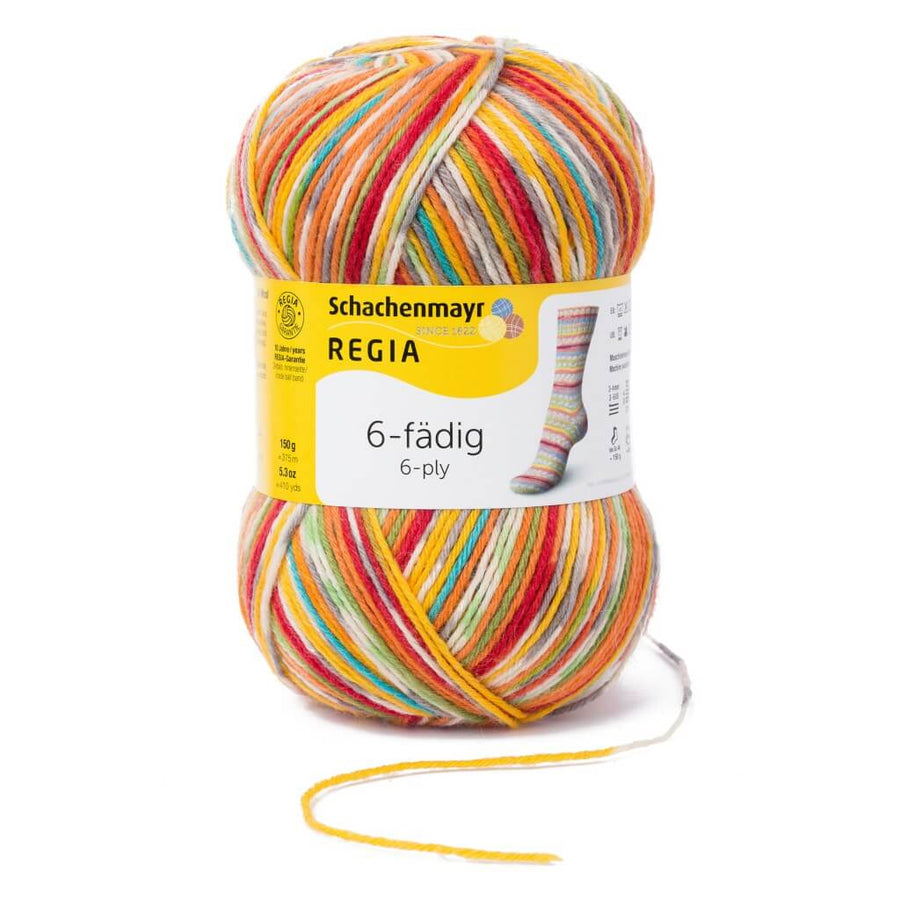 Schachenmayr Regia 6-Fädig Color 150G 1125 - Square Circus Color Lieblingsgarn