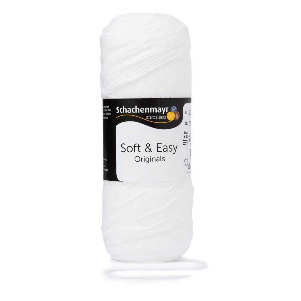 Schachenmayr Soft &amp; Easy 1 - Weiß Lieblingsgarn