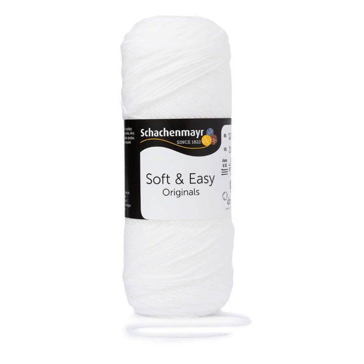 Schachenmayr Soft &amp; Easy 1 - Weiß Lieblingsgarn