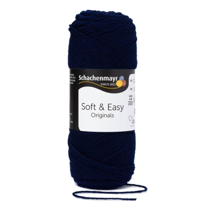 Schachenmayr Soft &amp; Easy 50 - Marine Lieblingsgarn