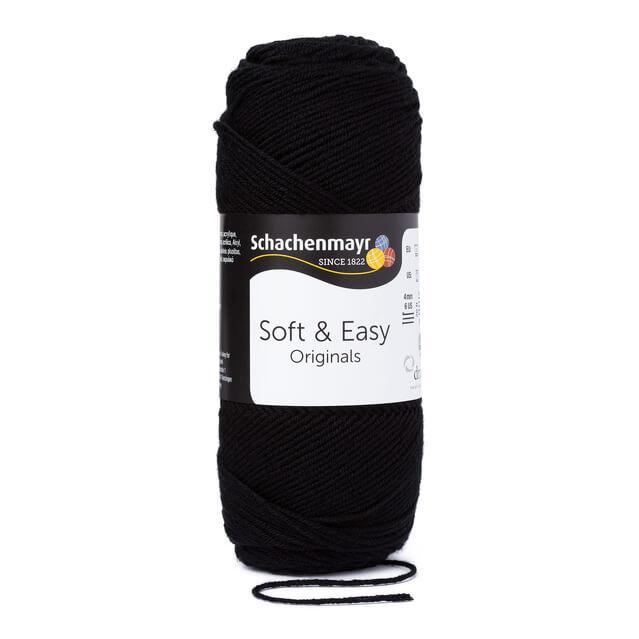 Schachenmayr Soft &amp; Easy 99 - Schwarz Lieblingsgarn
