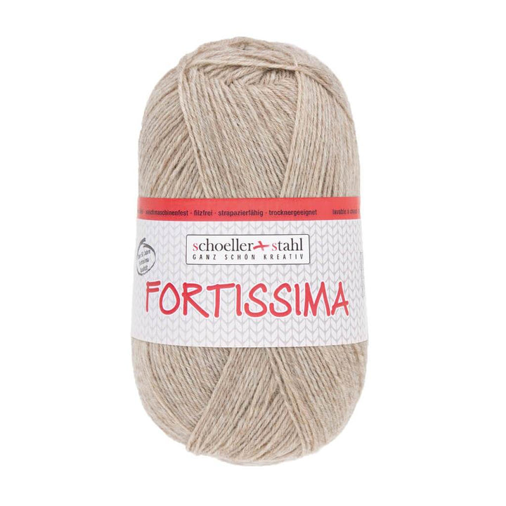 Schoeller + Stahl Fortissima Socka 100 - Sockenwolle 2074 - Holz-Meliert Lieblingsgarn