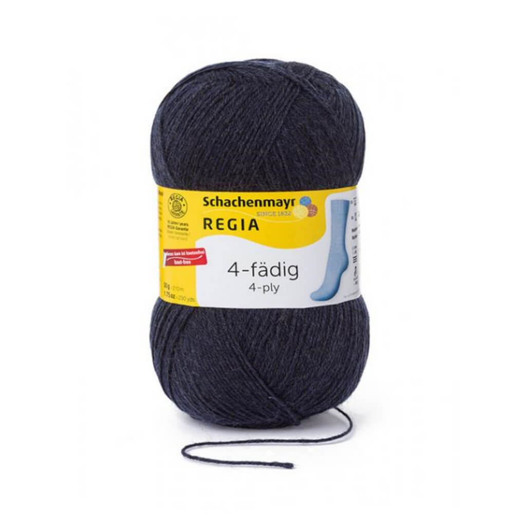 Schachenmayr Regia 4-fädig Uni 100 Gramm 1849 - Dark indigo Lieblingsgarn