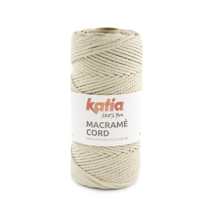 Katia Macramé Cord 5 mm Beige Lieblingsgarn