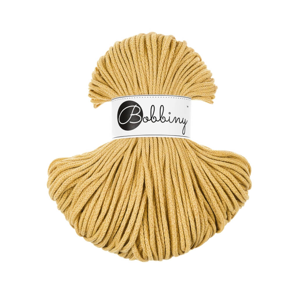 Bobbiny Kordel Junior 3mm x 100 m Honey Lieblingsgarn