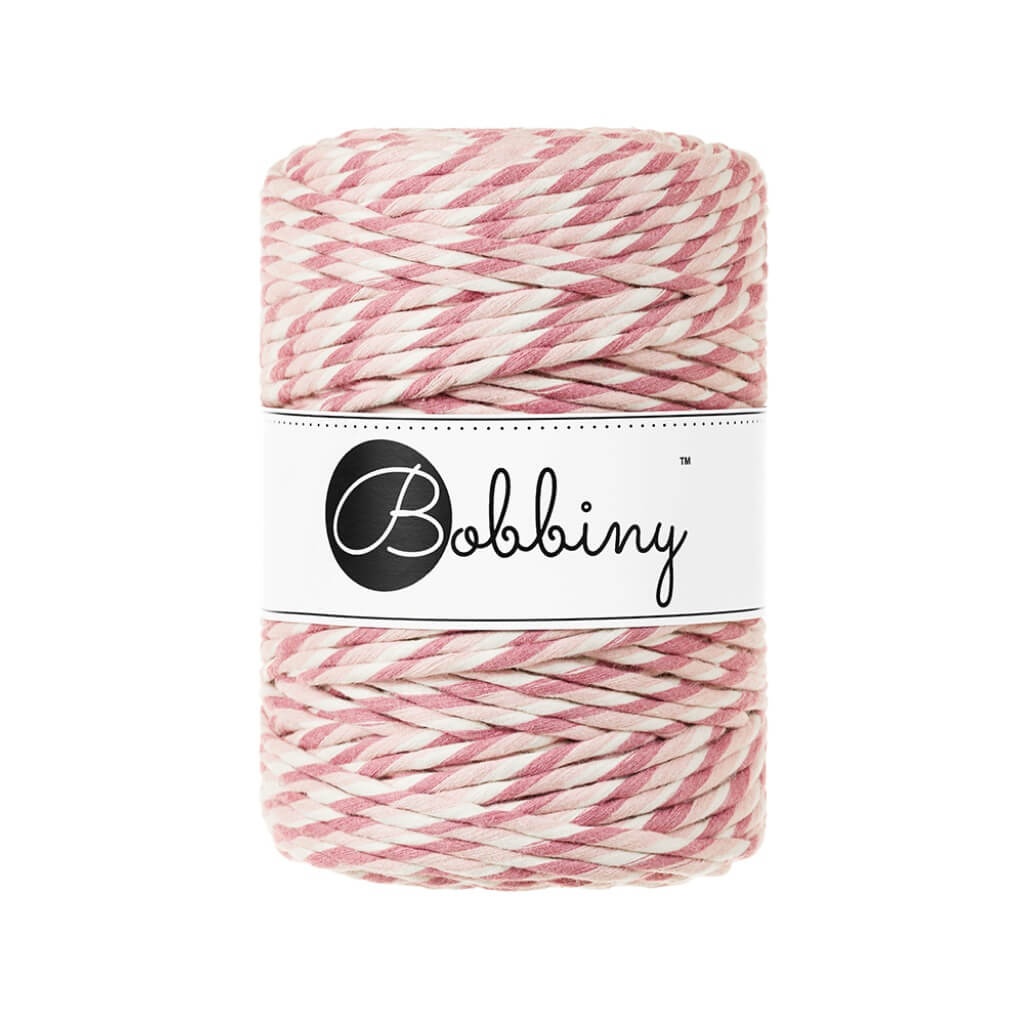 Bobbiny Makramee Garn 5 mm x 100 m Magic Pink Lieblingsgarn