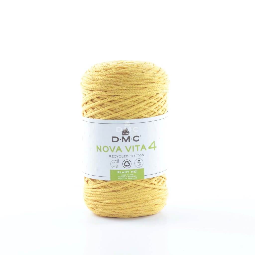 DMC Nova Vita 4 - Makramee Garn 9 - Jaune bei bei bei bei Lieblingsgarn