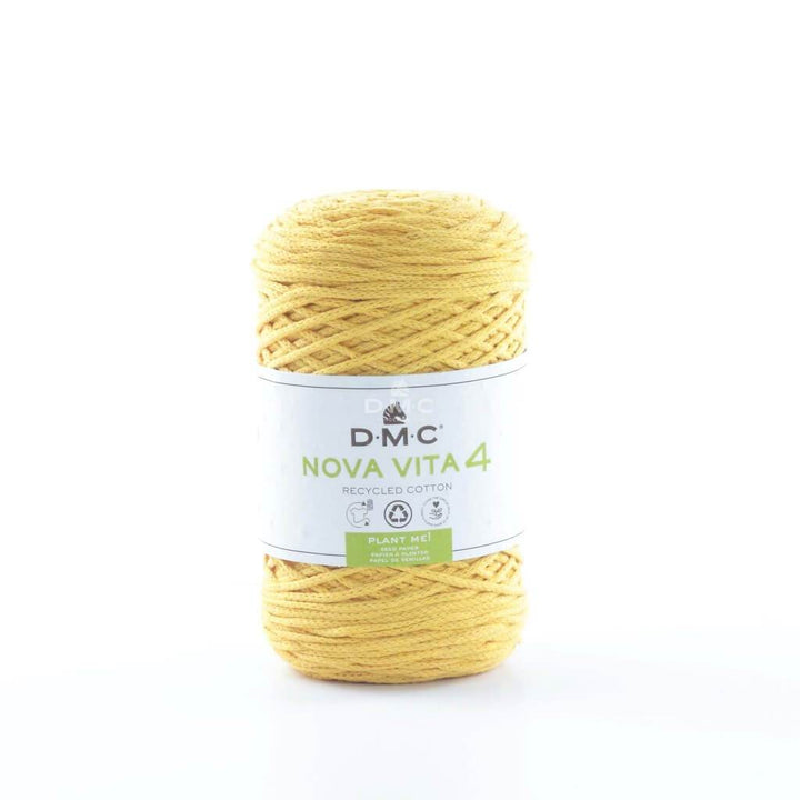 DMC Nova Vita 4 - Makramee Garn 9 - Jaune bei bei bei bei Lieblingsgarn