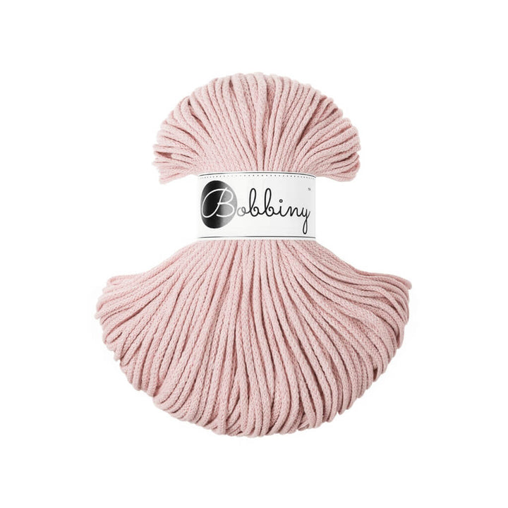 Bobbiny Kordel Junior 3mm x 100 m Pastel Pink Lieblingsgarn