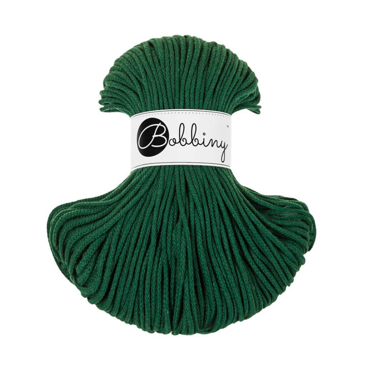 Bobbiny Kordel Junior 3mm x 100 m Pine Green Lieblingsgarn