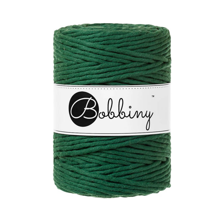 Bobbiny Makramee Garn 5 mm x 100 m Pine Green Lieblingsgarn