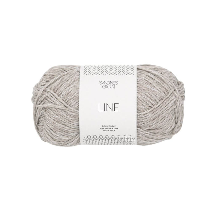 Sandnes Garn Line - 50g 3820 - Perlegrå Lieblingsgarn
