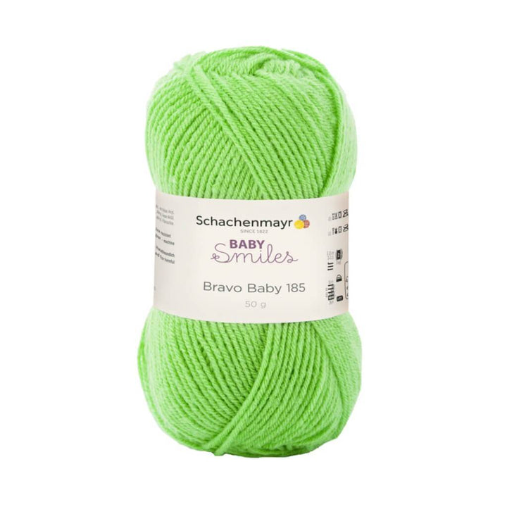 Schachenmayr Baby Smiles Bravo Baby 185 Babygarn 1072 - Apfelgrün Lieblingsgarn