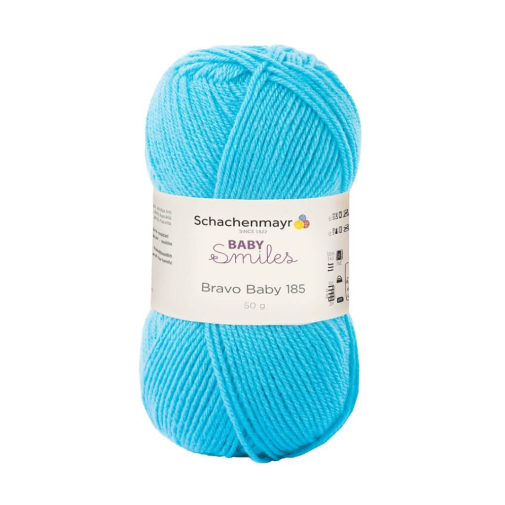 Schachenmayr Baby Smiles Bravo Baby 185 Babygarn 1065 - Türkis Lieblingsgarn