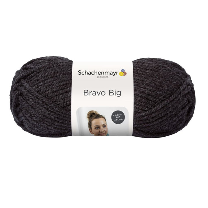 Schachenmayr Bravo Big 200g 198 - Anthrazit Meliert Lieblingsgarn
