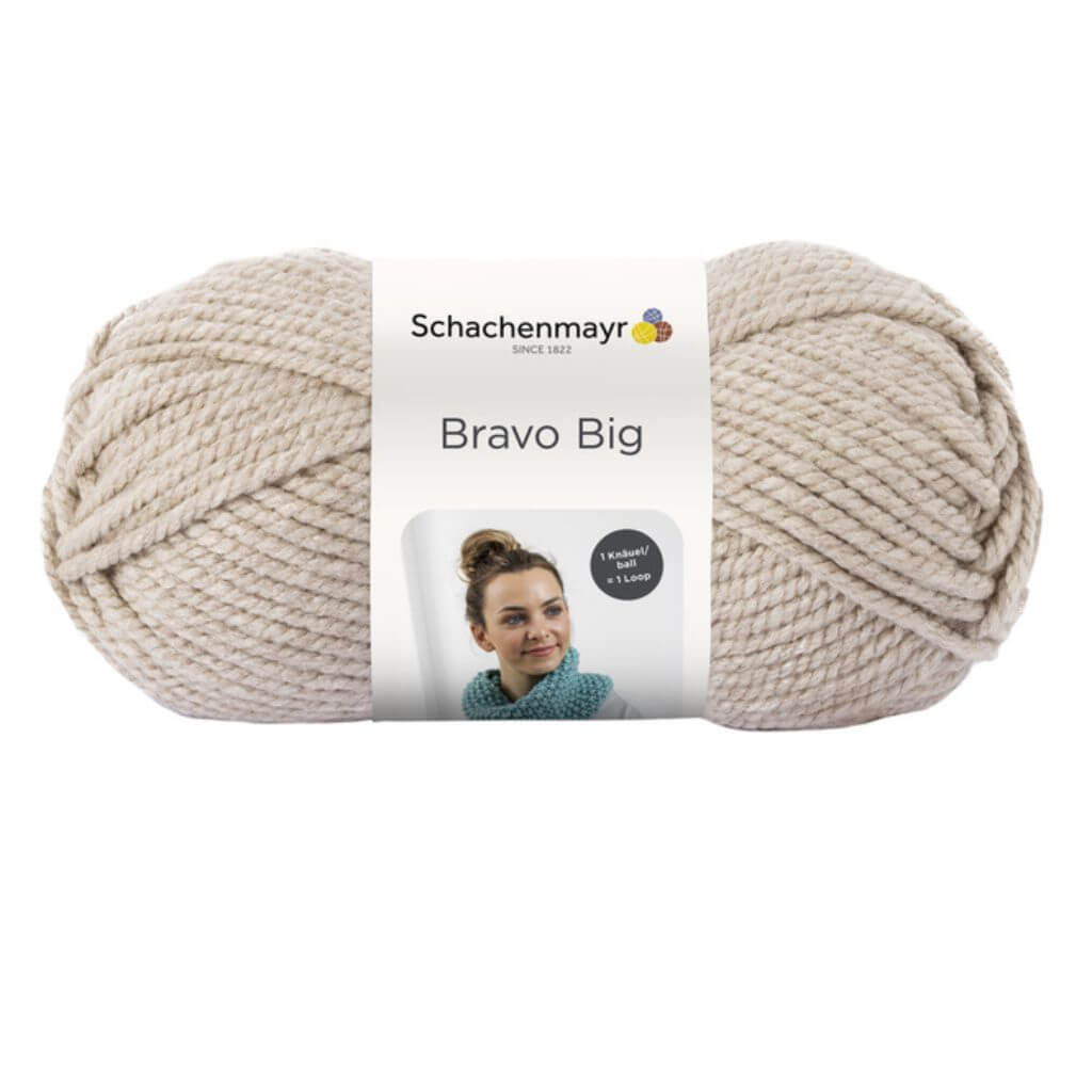 Schachenmayr Bravo Big 200g 103 - Leinen Meliert Lieblingsgarn