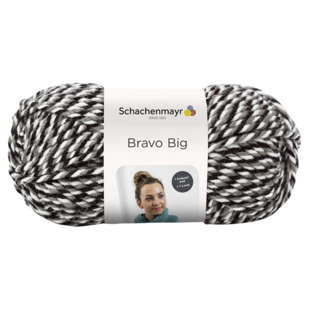 Schachenmayr Bravo Big 200g 180 - Marmor Moul. Lieblingsgarn