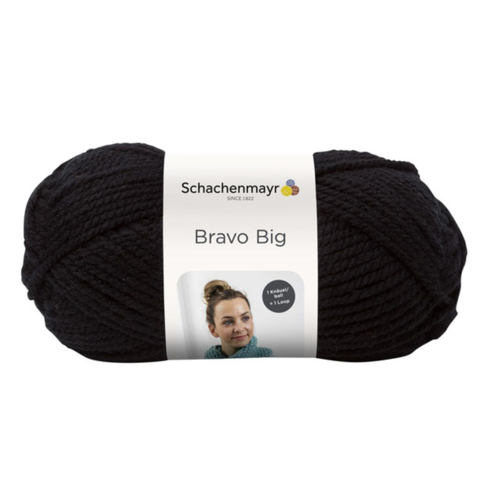 Schachenmayr Bravo Big 200g 199 - Schwarz Lieblingsgarn