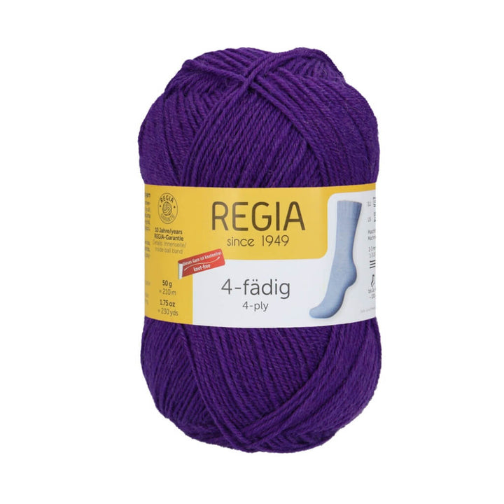Schachenmayr Regia Uni 4-Fädig 50 Gramm 1050 - Violett Lieblingsgarn