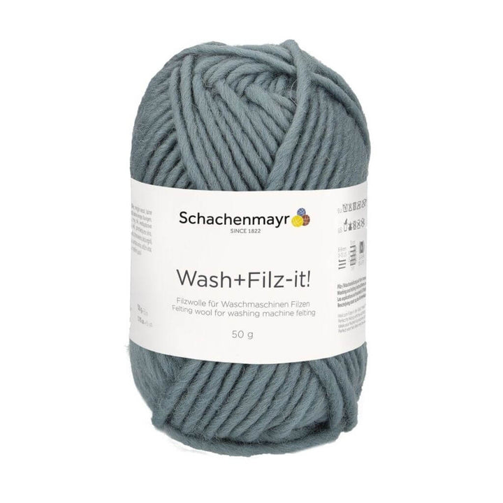 Schachenmayr Wash+Filz-it! Filzwolle 50g 46 - Aqua Lieblingsgarn